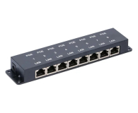 ExtraLink 8 Portowy PoE Injector 8x 100Mb/s RJ45 - 1541571 - zdjęcie 3